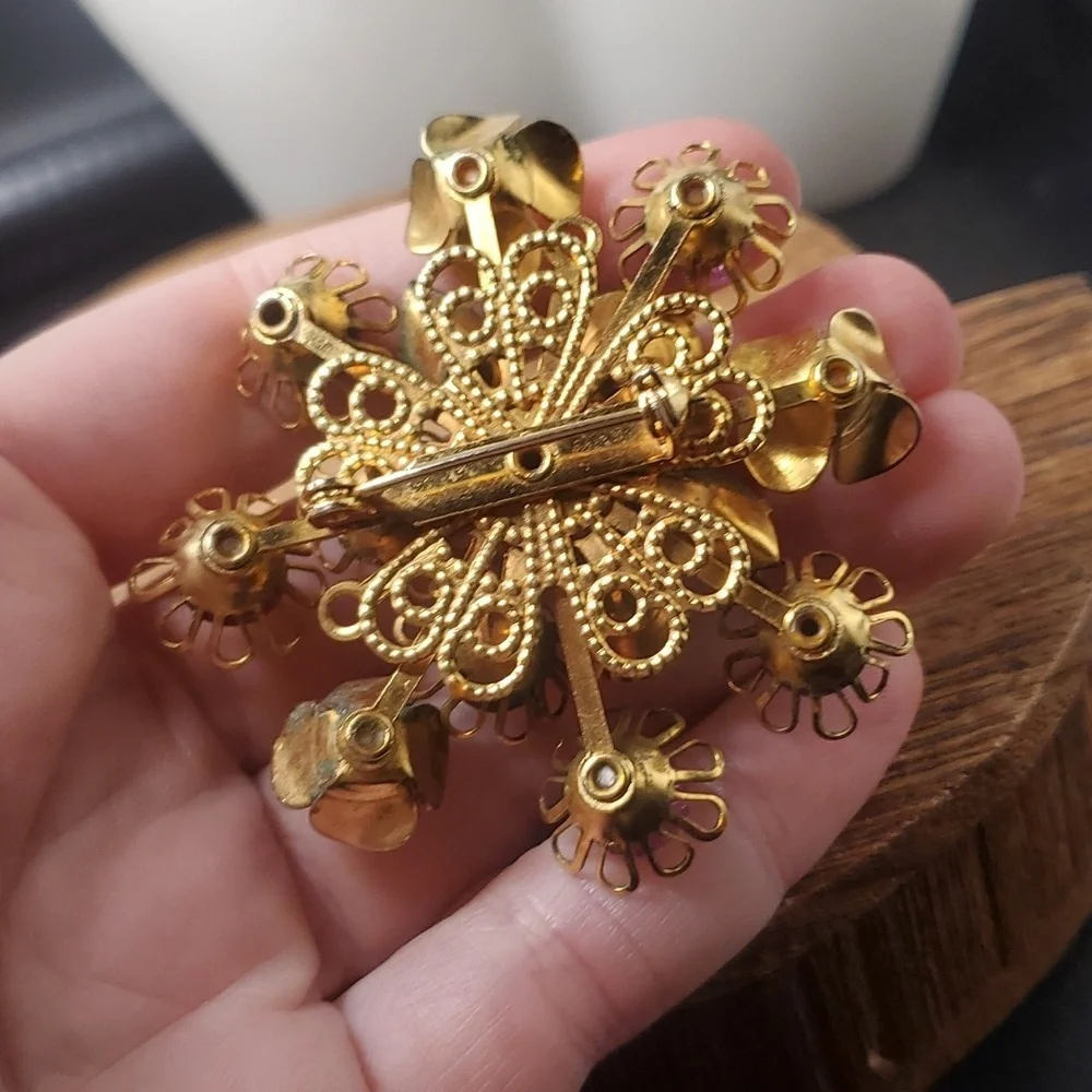 B820‎ Victorian purple jubilee brooch